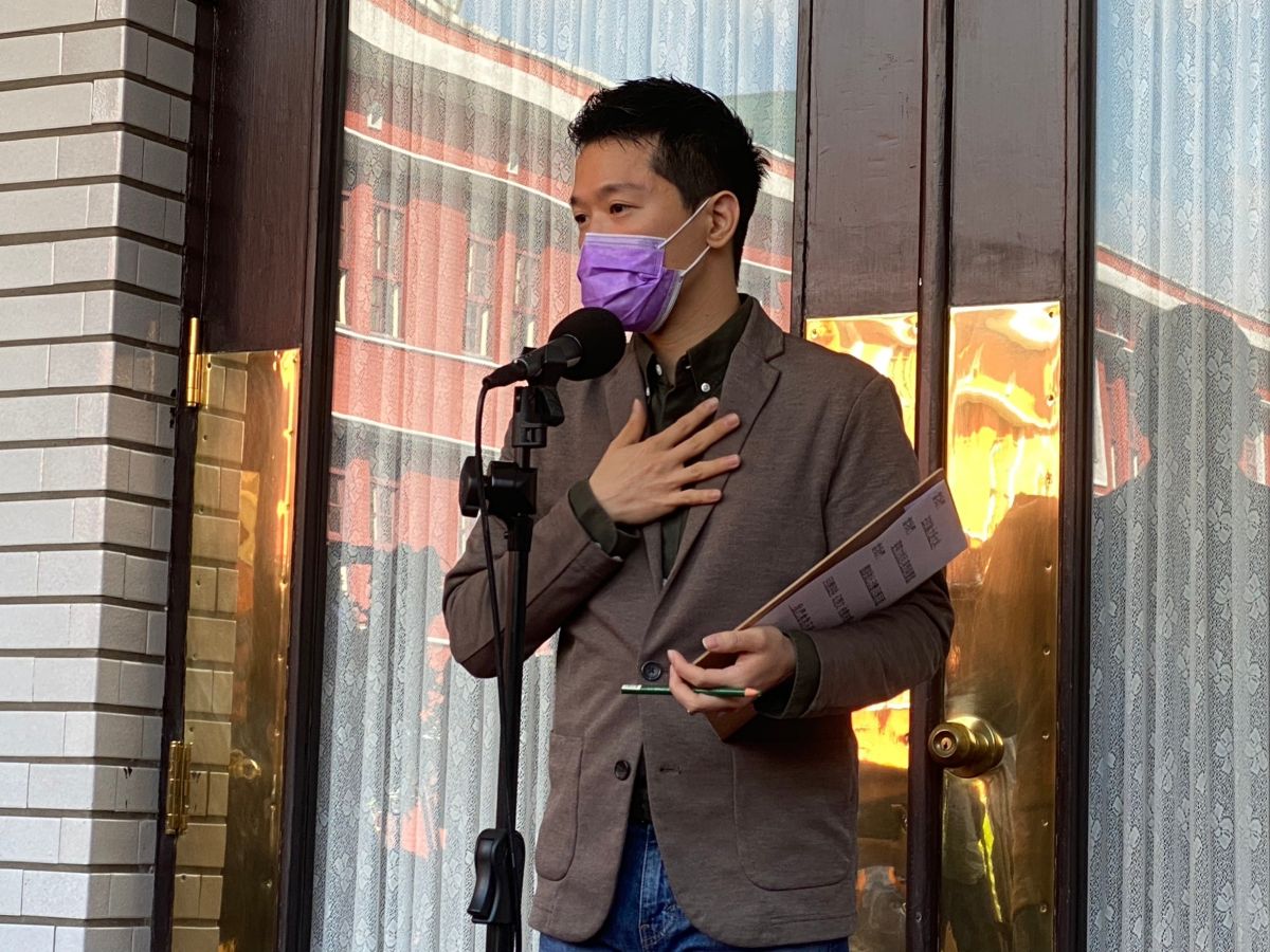 ▲何志偉屢傳爭議，曾被黨內人士罵「最難相處就是你」。（圖／記者陳威叡攝，2022.11.29）