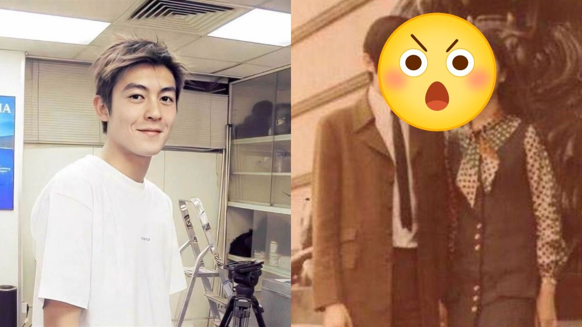 ▲陳冠希（左）爸媽年輕時合照，曝光高顏值基因。（圖／翻攝自微博）