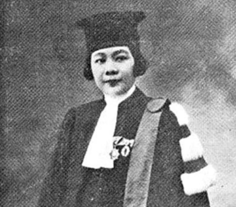 ▲中國歷史上第1位女性法學博士鄭毓秀。（圖／翻攝自微博）