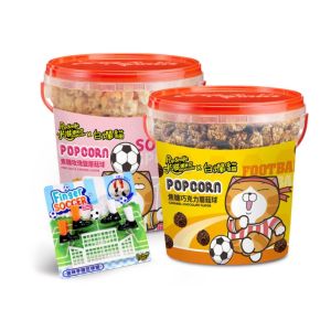 報導 ▲蝦皮購物「12.12狂歡生日慶」卡滋爆米花 白爛貓世足雙桶限定組,優惠價259元。(圖/品牌提供)