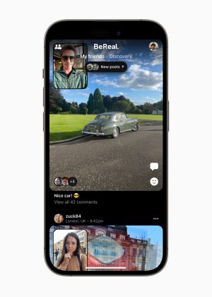 年度 iPhone App《BeReal》。(圖/官方提供) ▲年度 iPhone App《BeReal》。(圖/官方提供)