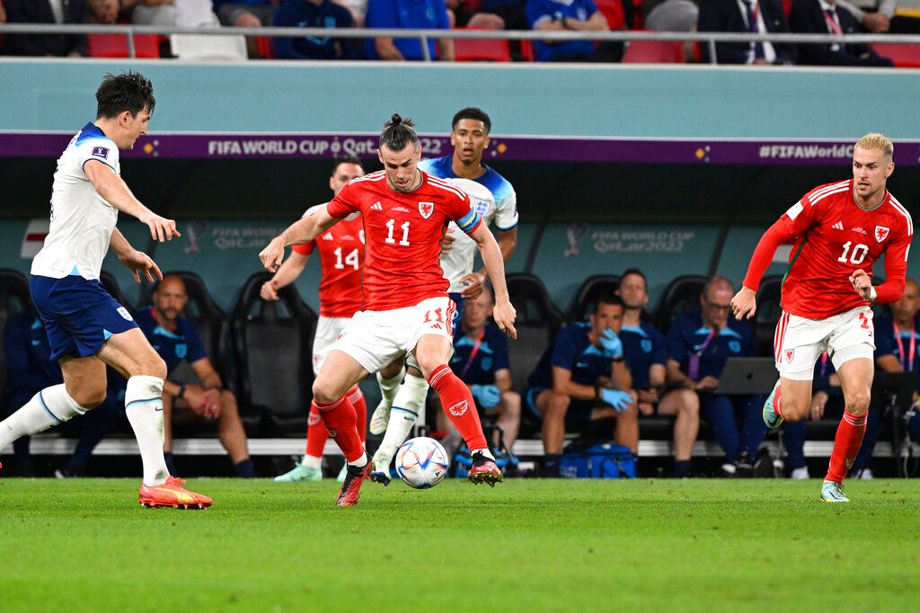 ▲威爾斯、英格蘭上半場平手。（圖／美聯社／達志影像）