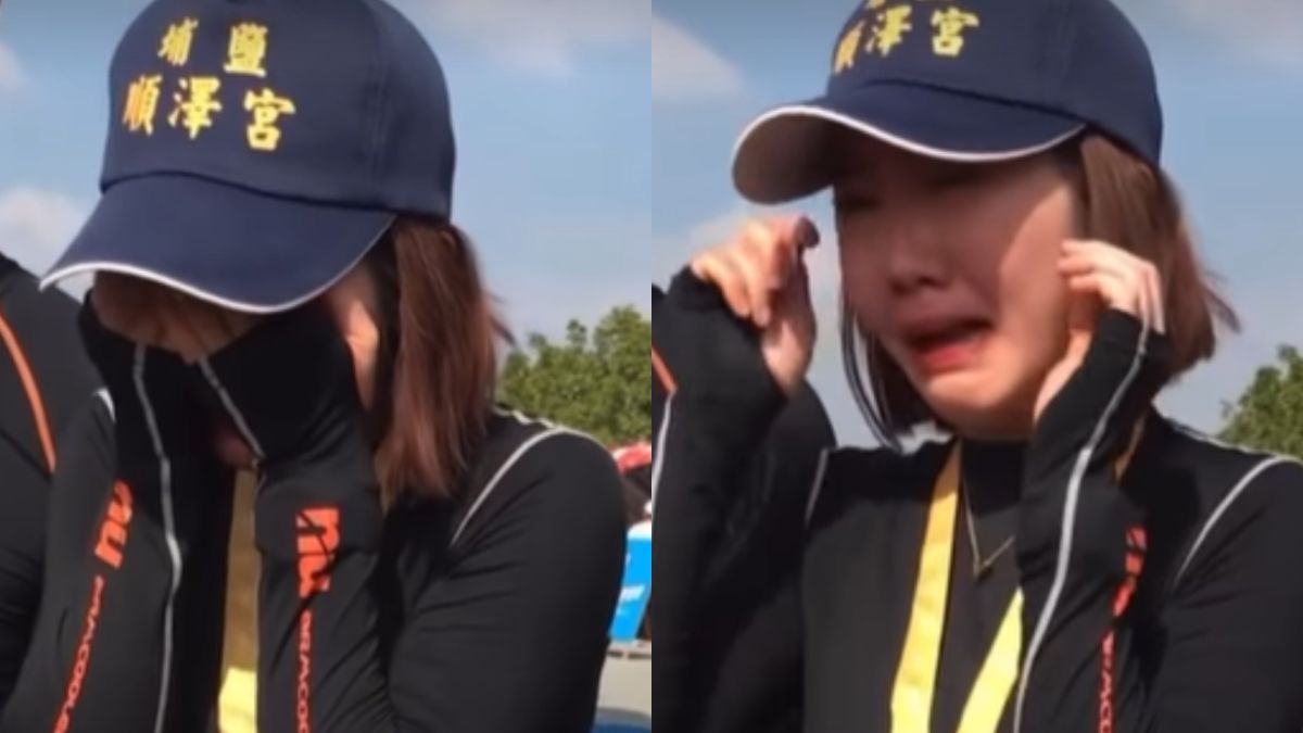 ▲謝忻情緒崩潰，放聲痛哭影片曝光。（圖／翻攝自謝忻IG）