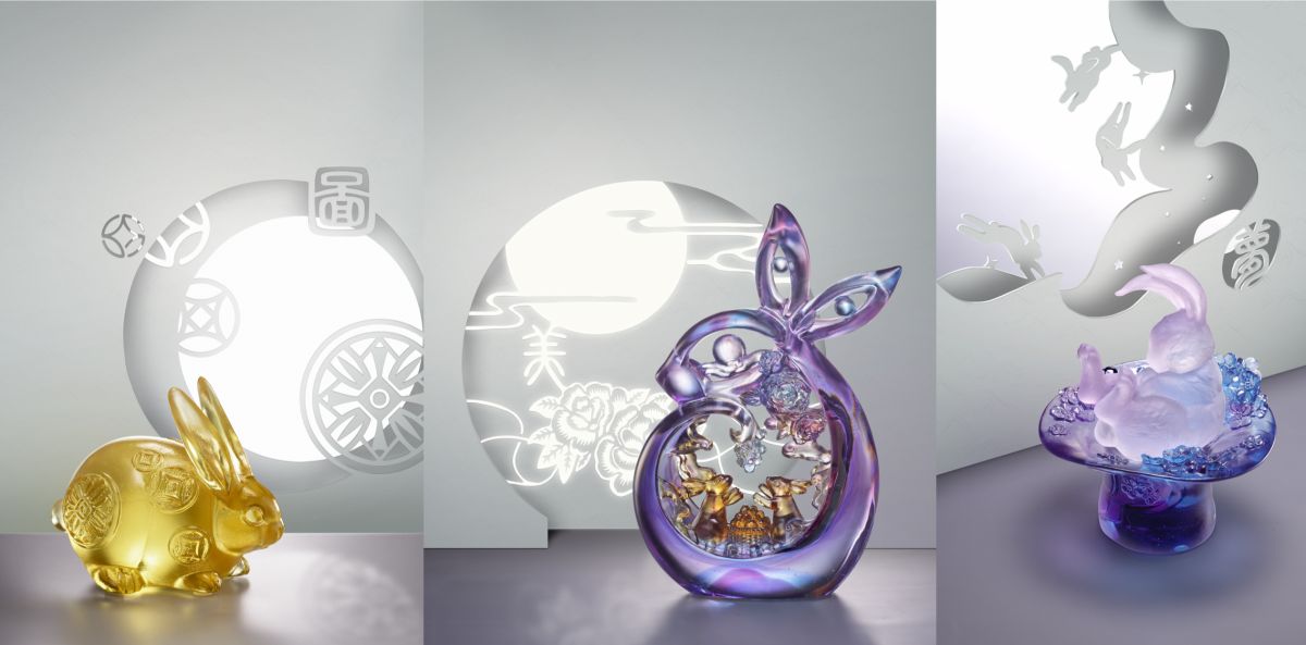 ▲台灣琉璃工藝文創品牌tittot琉園今年以「圖」諧音「兔」，推出系列《美夢圖》。（圖／資料照片）