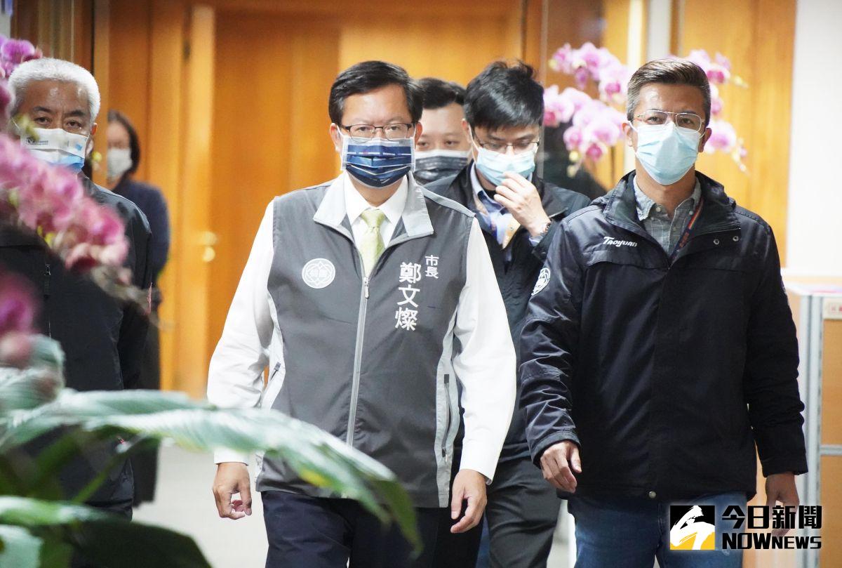 ▲桃園市長鄭文燦發出聲明，證實接到通知碩士學位遭撤銷。（圖／資料照片）