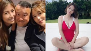 擁吻辣模挨轟!69歲曾志偉再「貼臉人妻女星」:哈哈好玩
