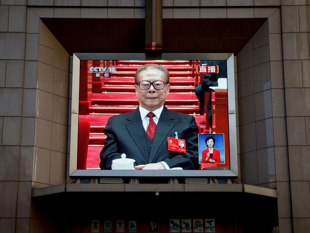 ▲前中國國家主席江澤民11月30日在上海逝世，享耆壽96歲。（圖／美聯社／達志影像）