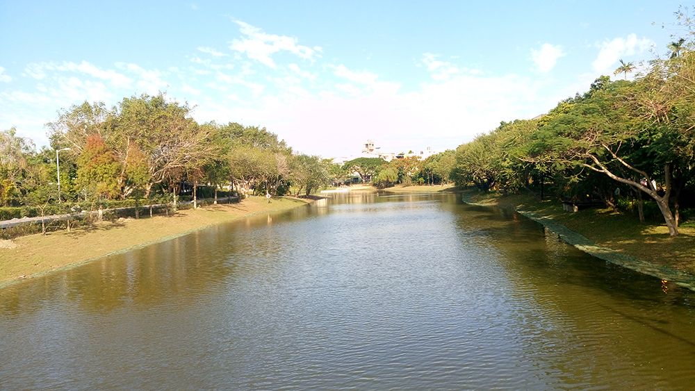 ▲月津港公園人與自然合諧共存的改造手法，讓施工查核小組印象深刻（圖／台南市政府提供）