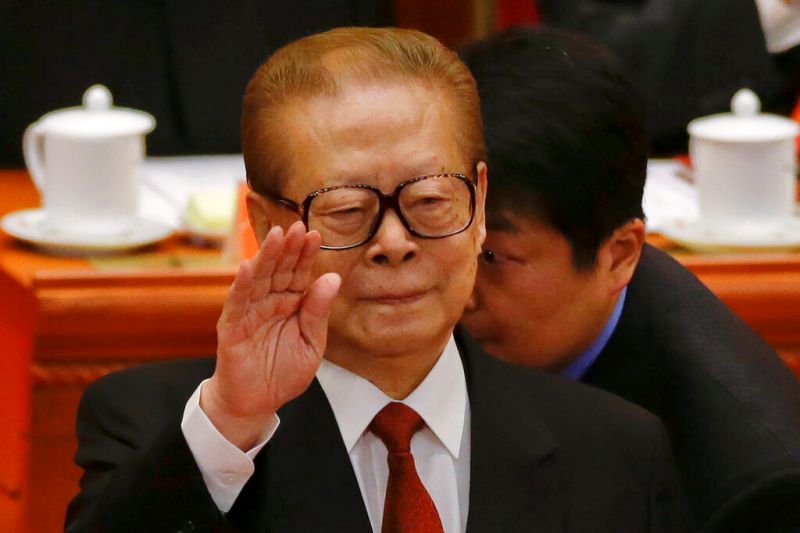 ▲前中國國家主席江澤民11月30日在上海逝世，享耆壽96歲。（圖／美聯社／達志影像）
