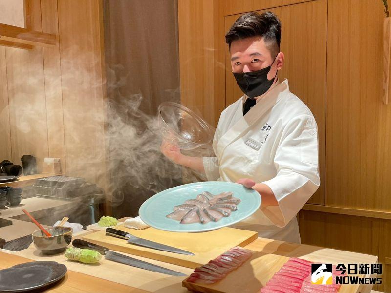 ▲「初魚鮨」保留傳統江戶前壽司之精髓，堅持透過百年職人技法表現食材美味。（圖／記者陳美嘉攝，2022.11.30 ）