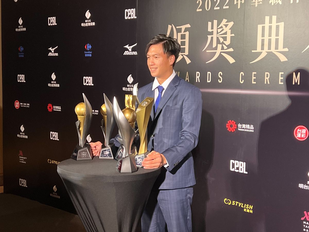▲樂天桃猿林立收穫5座獎，成今年中職大贏家(圖/記者簡名杉攝)