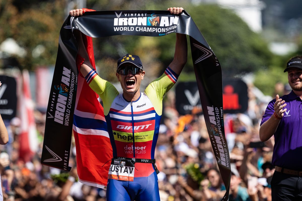 ▲戴《順澤宮》帽稱霸世界，冠軍選手Gustav Iden來台還願。官方提供