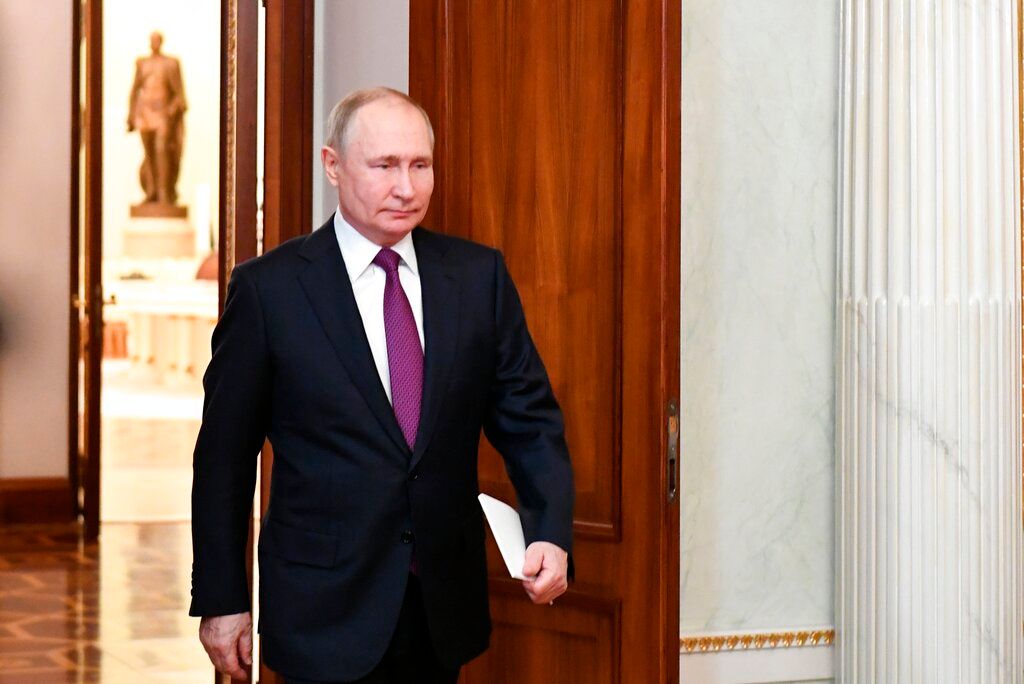 ▲外界持續關注俄羅斯總統蒲亭的健康狀況。（圖／美聯社／達志影像）