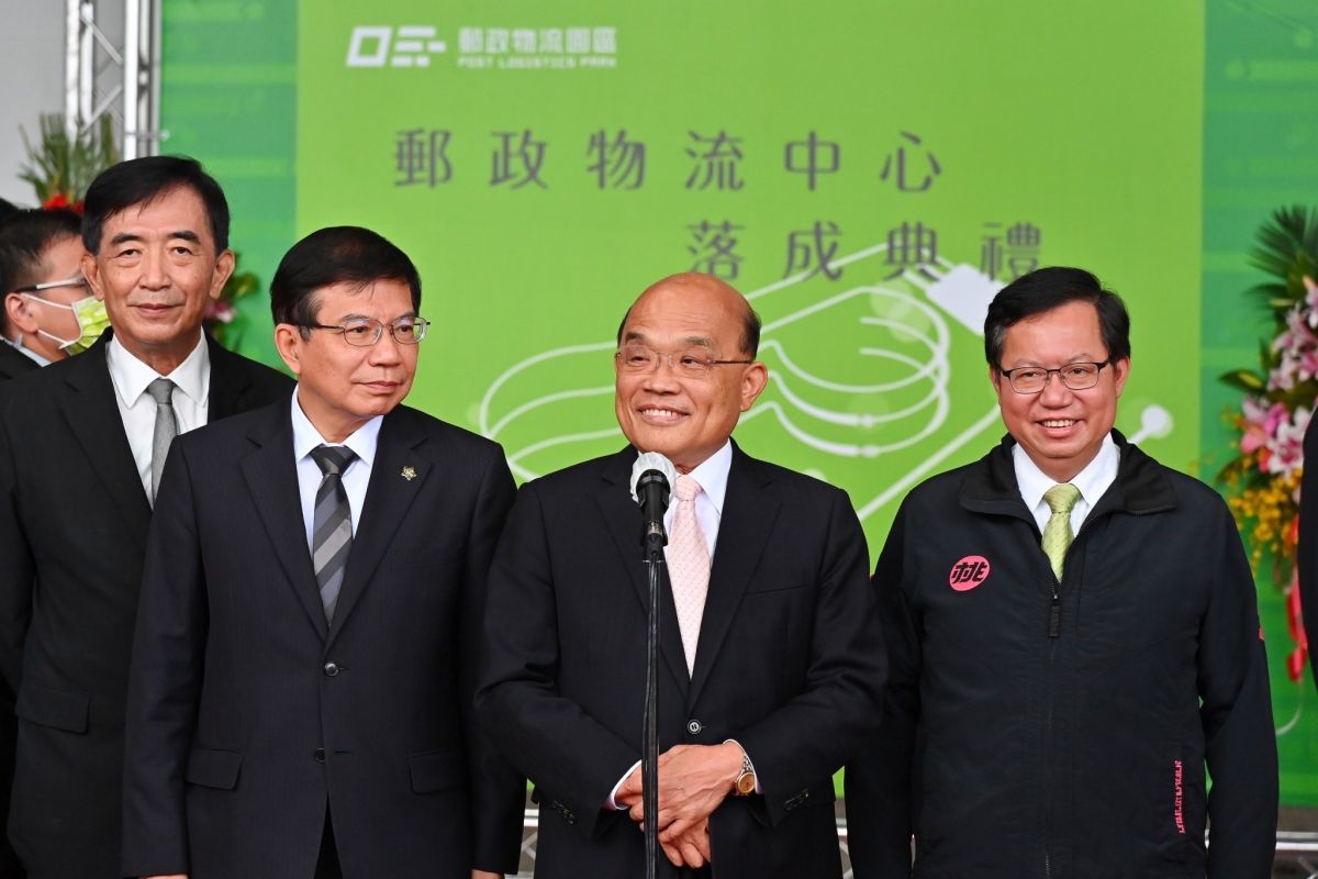 ▲鄭文燦台大碩士論文遭認定是抄襲並撤銷學位，蘇貞昌說每個人就自己情勢自有判斷，於予尊重。（圖／行政院提供）