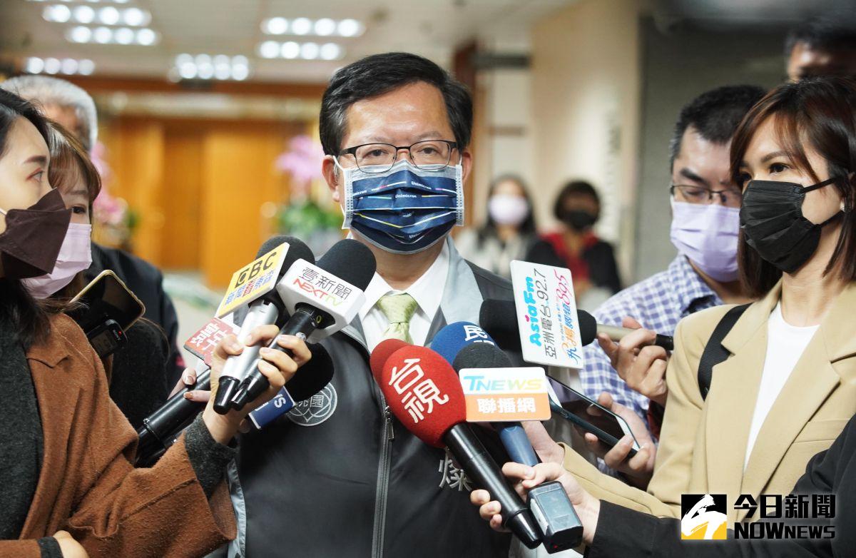 ▲鄭文燦表示，現在重審論文結果出來，願意再一次致歉，並深深感謝台大國發所各課程的授課及論文指導教授。（圖／記者李春台攝，2022.11.30）