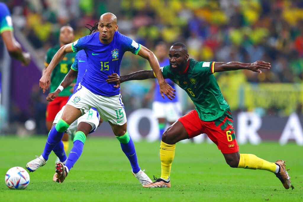 ▲巴西、塞爾維亞上半場平局。（圖／美聯社／達志影像）