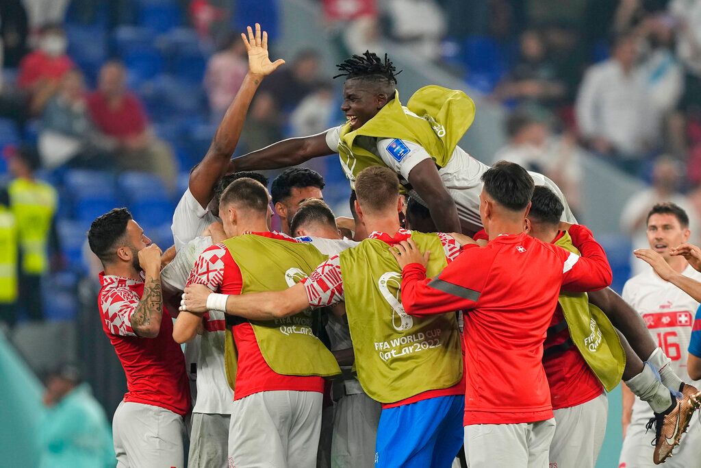 ▲瑞士搭上16強末班車。（圖／美聯社／達志影像）