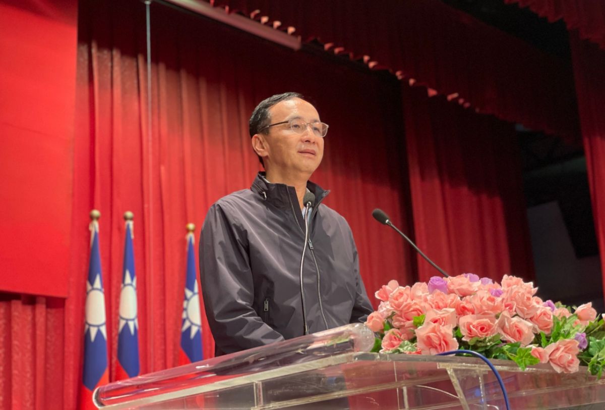 ▲嘉義市長選舉，國民黨候選人黃敏惠奪超過5萬票成功連任，朱立倫稍早表達感謝之意，並強調選舉再次見證國民黨團結一致。（資料照片／文傳會提供）