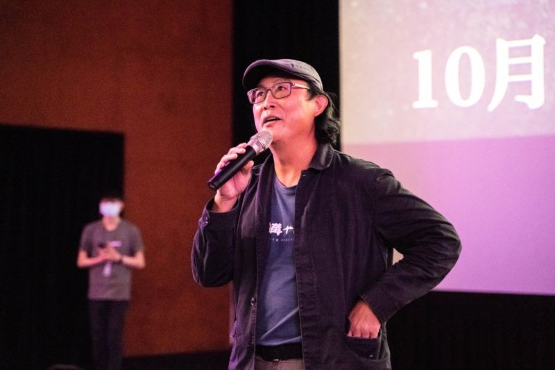 ▲姚文智表示，台灣是最需要拍自己故事給世界看的國家。(圖／翻攝畫面)