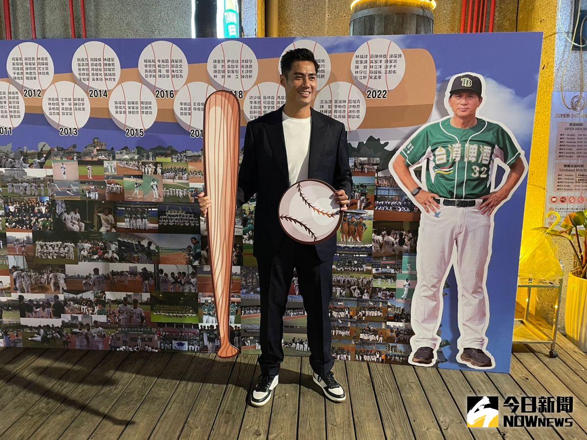 ▲陳偉殷參加國體校友會。（圖／吳政紘攝）