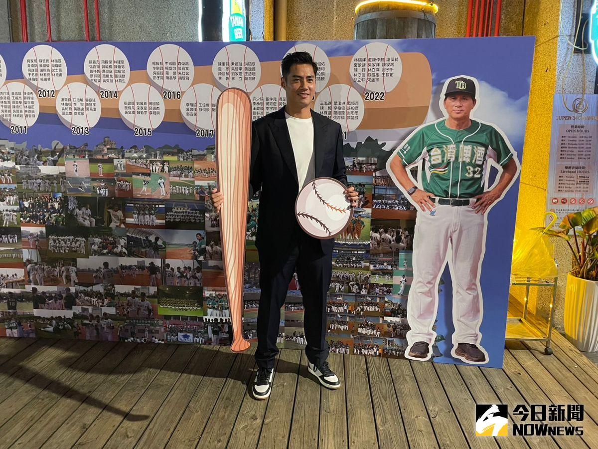 ▲陳偉殷參加國體校友會。（圖／吳政紘攝）