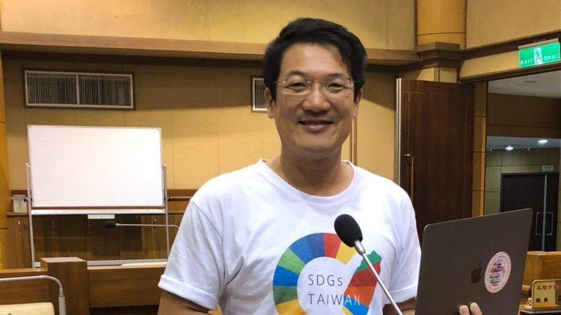 ▲基隆市府民政處長張淵翔，涉嫌違法查詢「戶政系統」個人資料，協助罷免連署。（圖／謝國樑辦公室提供）