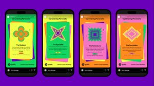 Spotify 使用者可將自己的 2022 年度回顧結果分享至社群。(圖/官方提供) ▲Spotify 使用者可將自己的 2022 年度回顧結果分享至社群。(圖/官方提供)