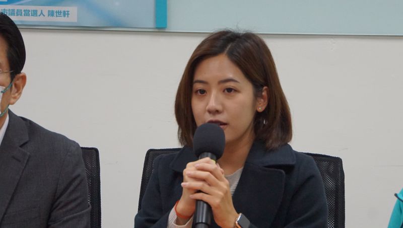 ▲台北市議員當選人黃瀞瑩。(圖/記者呂炯昌攝,2022.12.05)