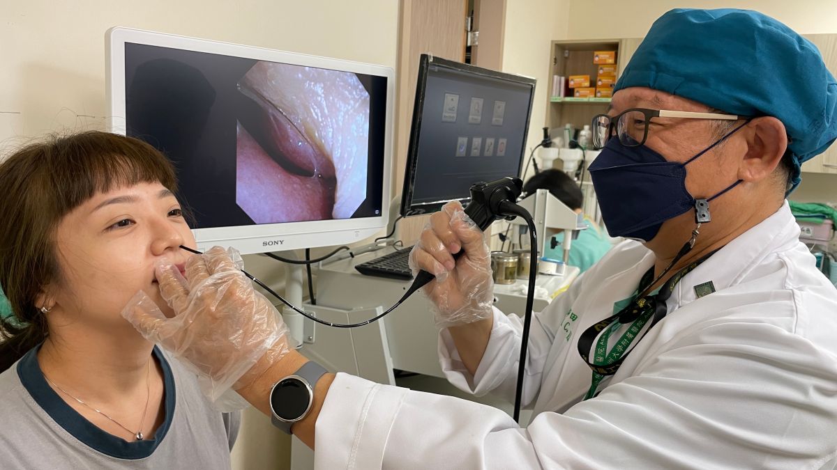 ▲醫師建議民眾若有長期鼻竇炎症狀，務必就醫檢查，避免病情惡化。(圖／醫院提供非當事人2022.12.6)