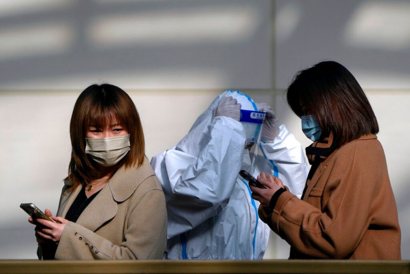 ▲北京疫情繼續延燒，但官方近期都沒有公布新增死亡病例。資料照。（圖／美聯社／達志影像）