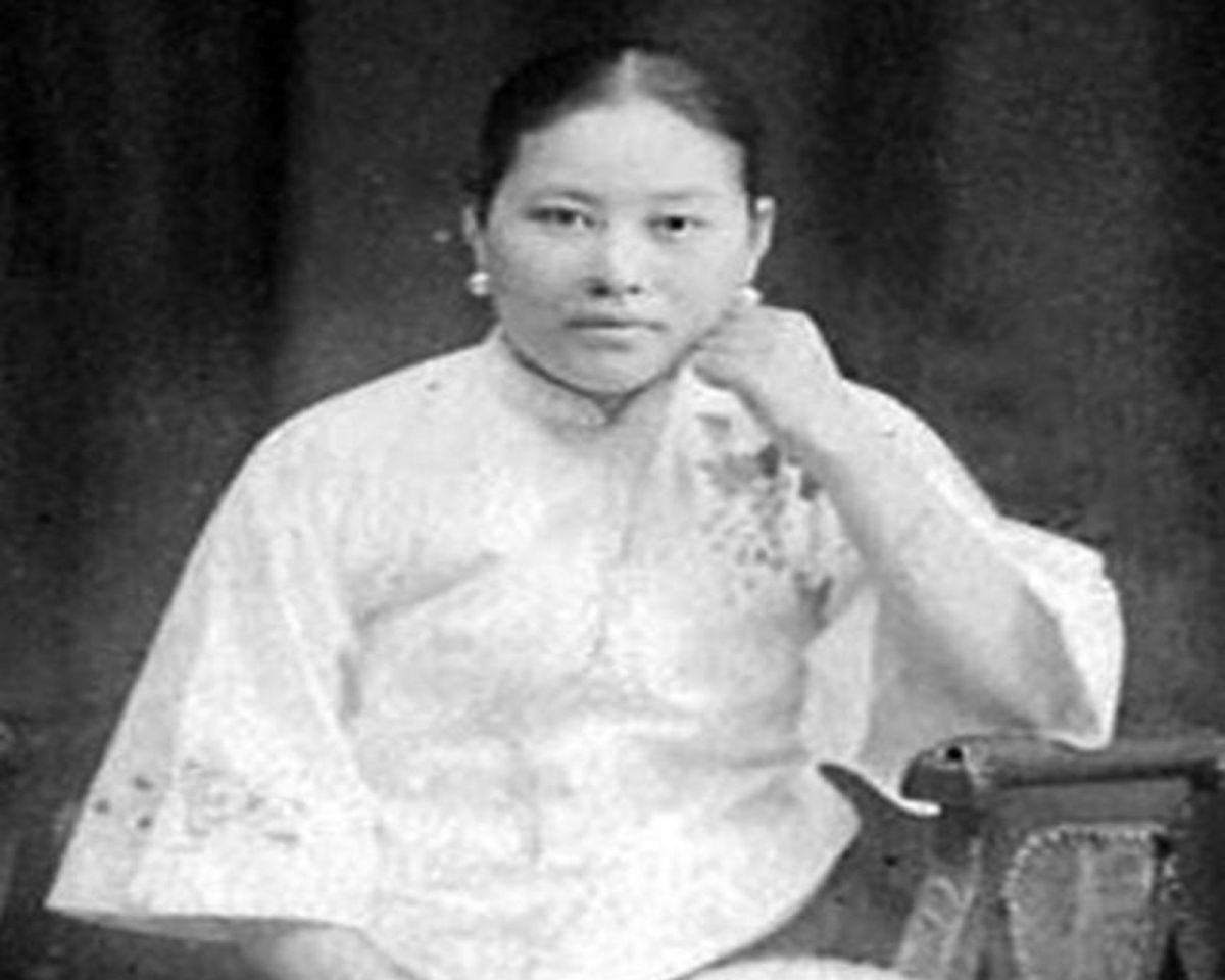 ▲有著「民國俠女」、「民國第一女刺客」等稱號的施谷蘭，後改名施劍翹。（圖／翻攝自微博）