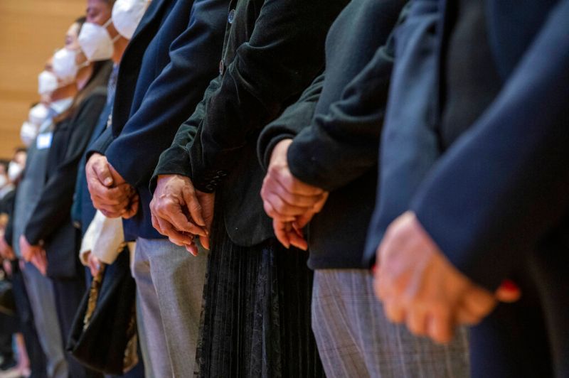 ▲中國今舉辦江澤民追悼大會。(圖/美聯社/達志影像)