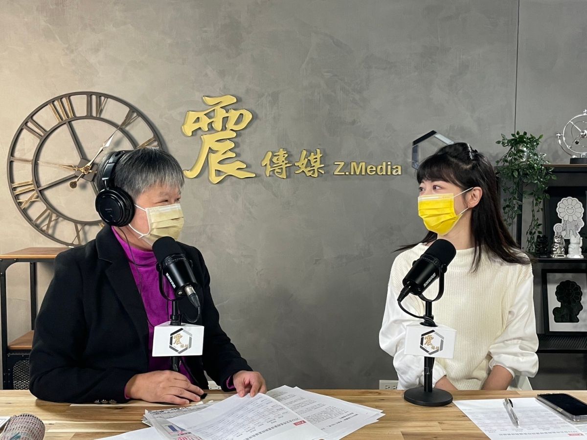 ▲高嘉瑜坦言在輔選陳時中過程中不僅沒加到LINE群組，甚至連競總都沒有去過，認為自己被視為「外圍的」。（圖／《新聞不芹菜》提供）