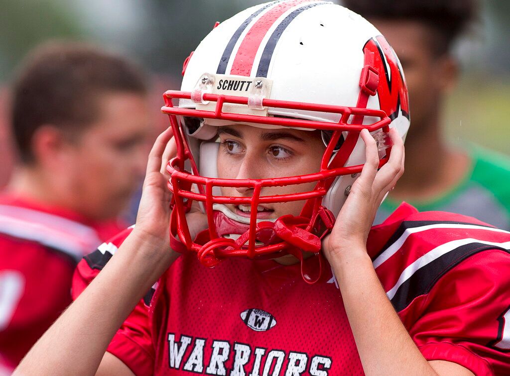 ▲跨性別。圖為跨性別運動員Kenny Cooley。（圖／美聯社／達志影像）