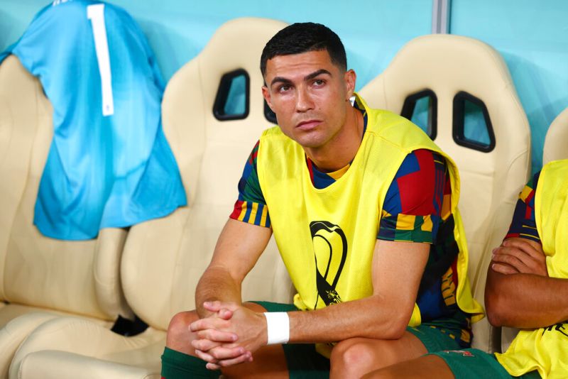 ▲葡萄牙出戰瑞士，主將「C羅」Cristiano Ronaldo沒有先發。（圖／美聯社／達志影像）