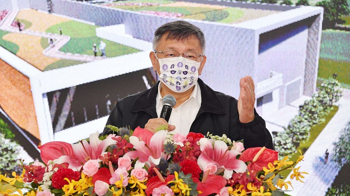 ▲針對卓冠廷爆料柯文哲與高虹安因為人事問題發生爭吵，柯文哲7日上午怒批造謠，並表示會控告卓冠廷「拿他祭旗」。（圖／台北市政府提供）