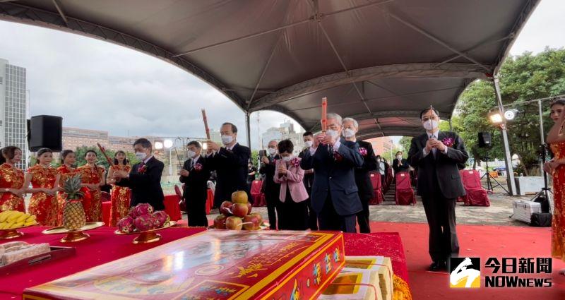 ▲華山司法園區開開工動土典禮(圖/記者潘千詩攝,2022.12.07)