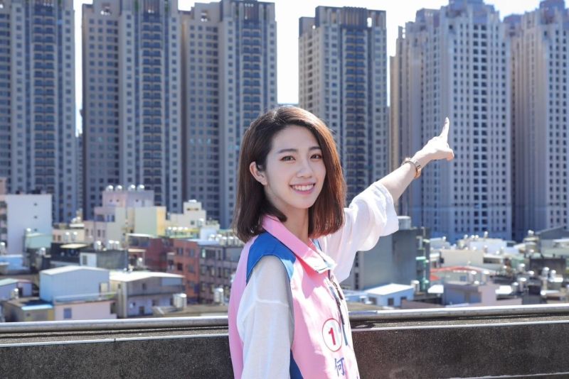 ▲何芝寧年僅25歲就當上新竹市埔頂里長。(圖/翻攝自「埔頂里何芝寧」臉書粉專)
