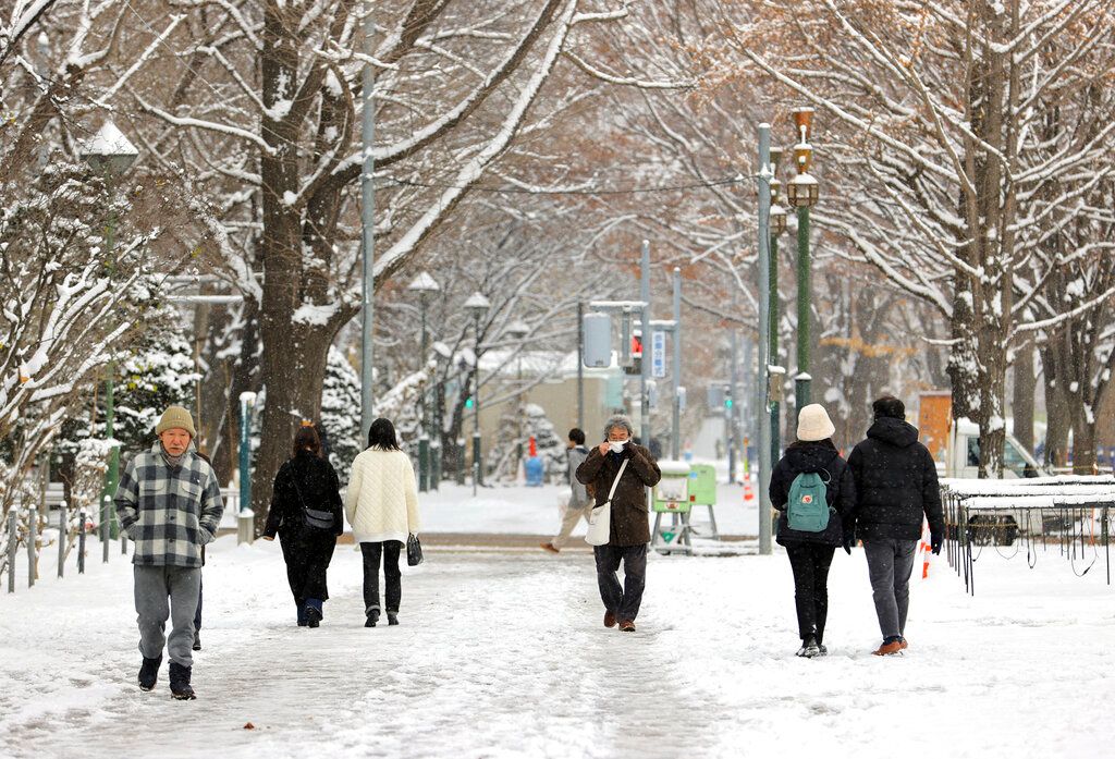 ▲有台灣網友跟團去北海道時，發現同團有人會在胸前別「我是台灣人」的徽章，甚至到哪都刻意展示給日本店員看，行為讓不少網友直呼丟臉。（圖／美聯社／達志影像）