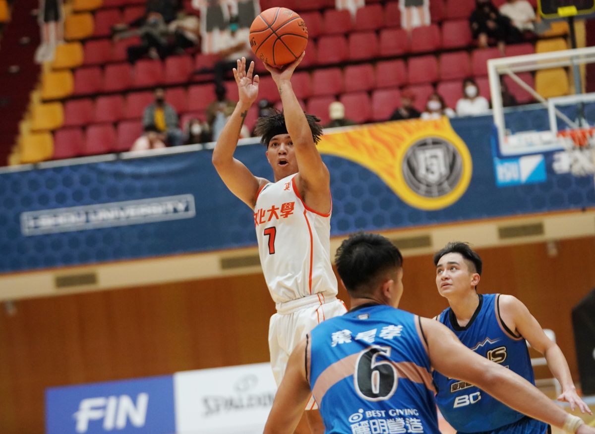 ▲文化大學楊皓韋4分5助攻。大專體總提供