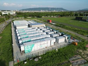 ▲台電路園變電所儲能系統裝置容量達20MW，為全國首座完工的變電所大型儲能案場，十分具有指標性意義。（圖／品牌提供）