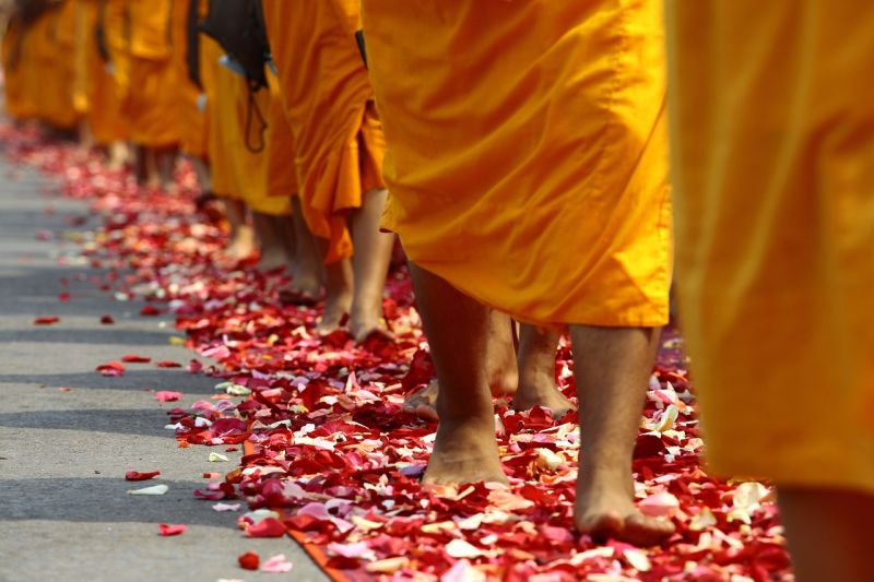▲泰國一所寺廟的僧侶因吸毒被逮，導致寺廟唱空城計。（示意圖／取自Pixabay）