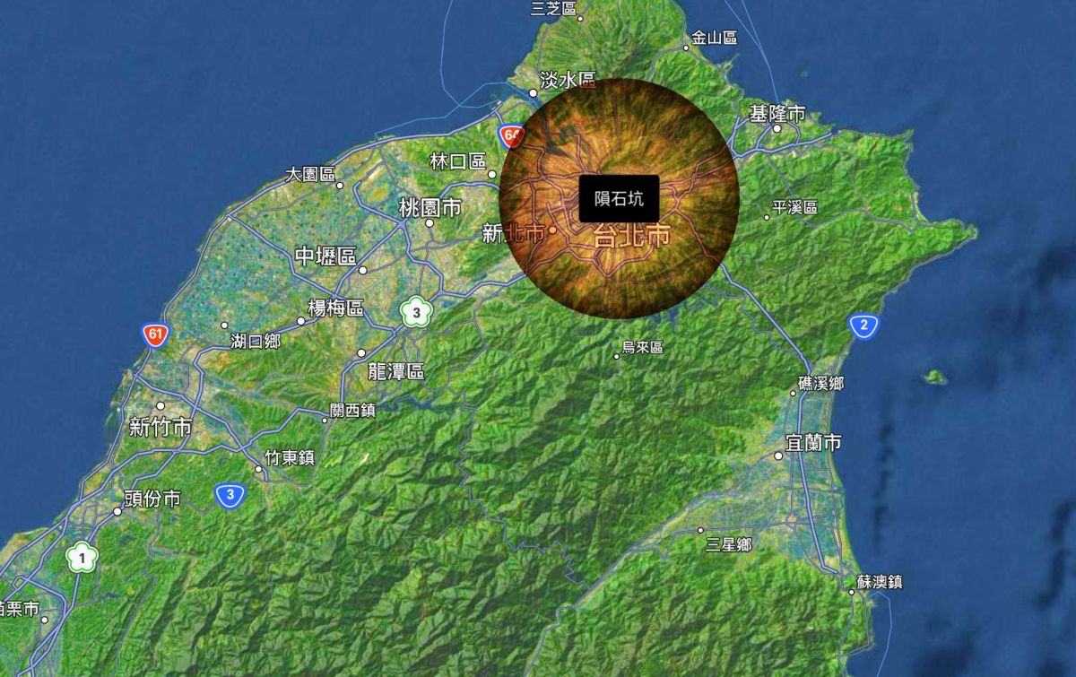 ▲國外工程師Neal Agarwal設計出「小行星撞擊模擬網」，玩家只要選定隕石種類、大小、撞擊速度、角度後，就可模擬其撞擊地球某地的影響。（圖／截至小行星發射器）