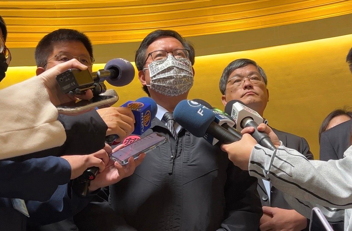 ▲鄭文燦表示，敗選需要整體全面的檢討，民進黨是耕植於台灣土地的政黨，生命來自人民的支持，唯有徹底反省，才會有再生、再起的機會。（圖／桃園市政府提供）