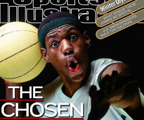 ▲美國記者Grant Wahl當年幫「詹皇」LeBron James製作了「天選之子」封面報導。（圖／取自《體育畫刊》）