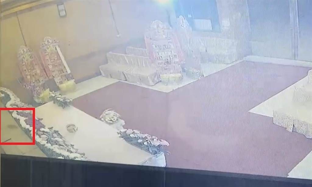 ▲高市第一殯儀館近期屢傳喪家靈堂半夜遭到破壞，原來竟是老鼠搞的鬼。（圖／翻攝畫面）