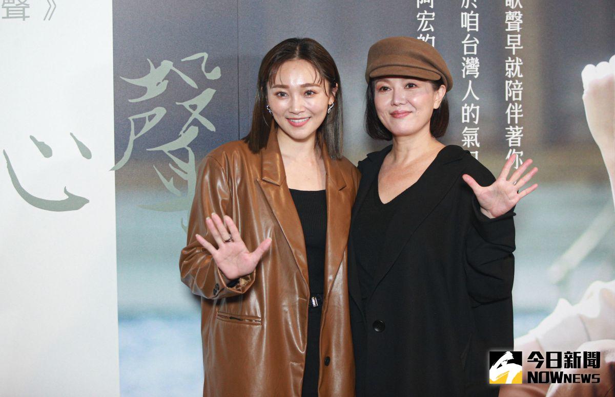 ▲張文綺（左）、苗可麗一起現身觀賞洪榮宏演唱會。（圖／記者葉政勳攝 ,2022.12.10）