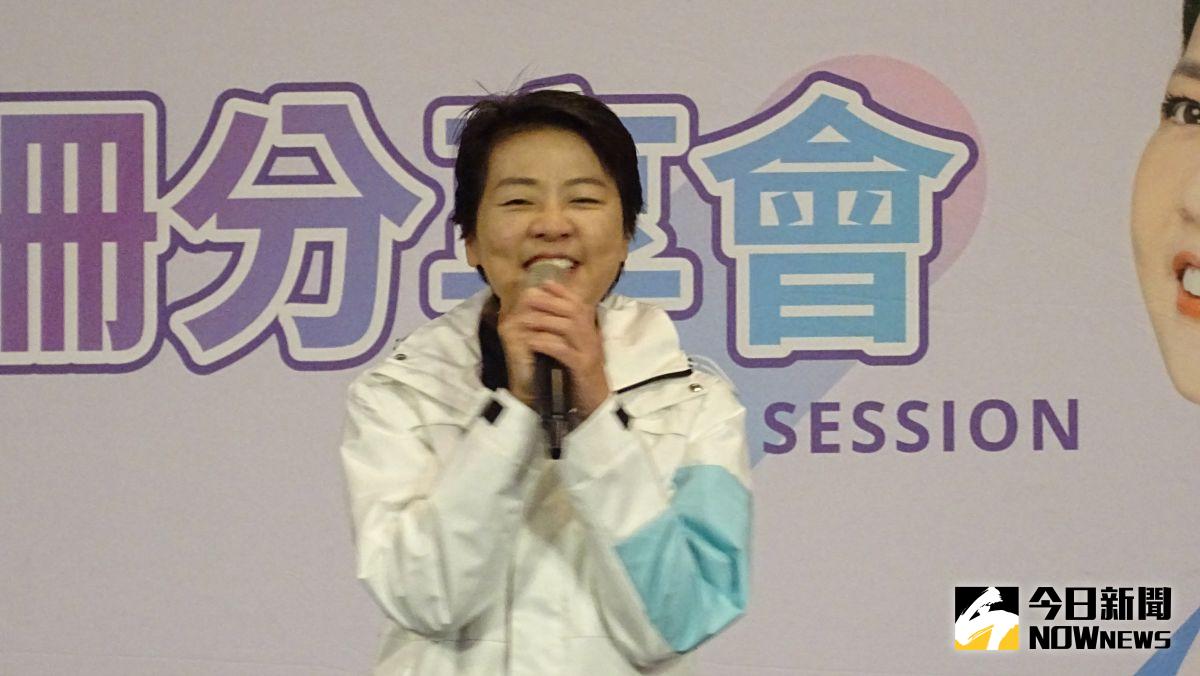 ▲台北市前副市長黃珊珊加入民眾黨。(圖／記者呂炯昌攝)