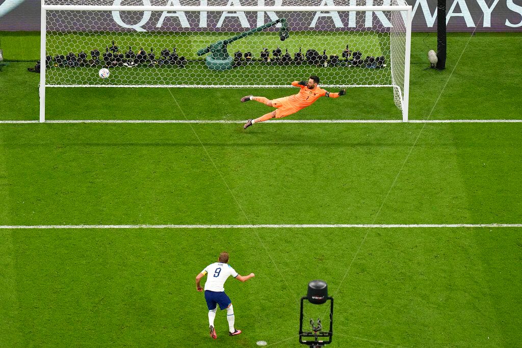 ▲Harry Kane靠12碼罰球破門。（圖／美聯社／達志影像）