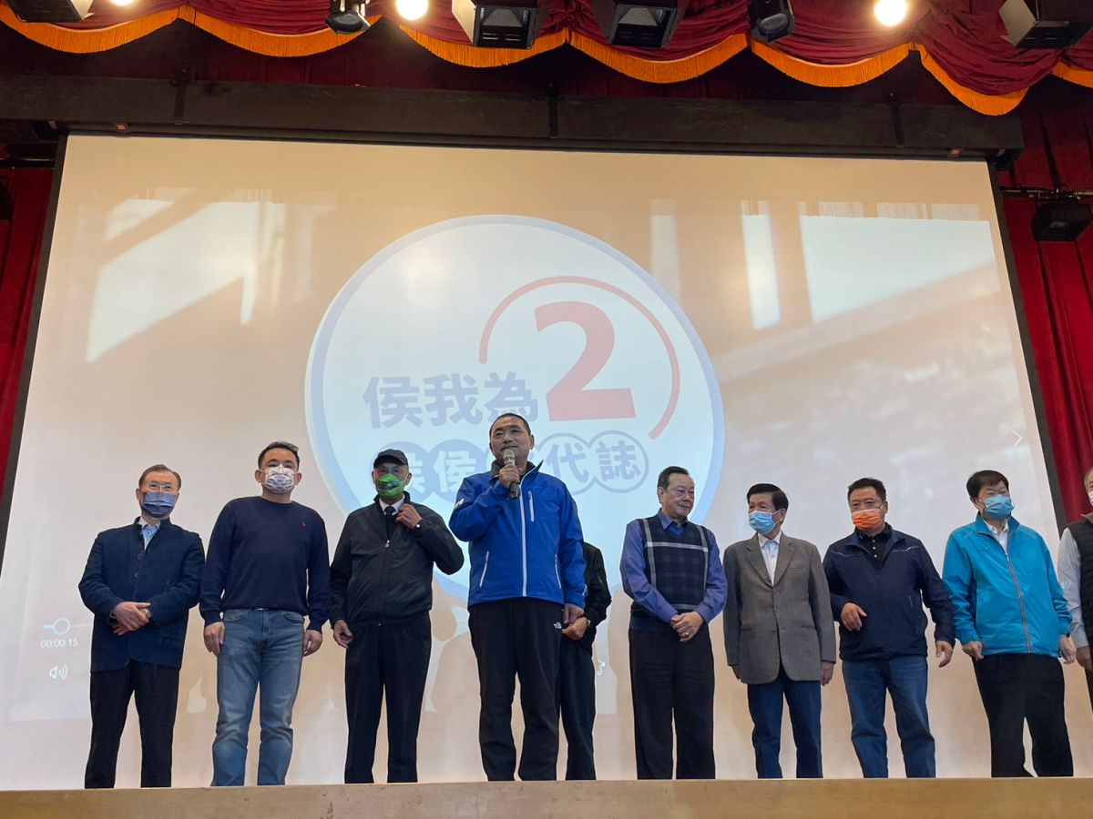 ▲侯友宜選後出席汐金萬感恩茶會，表示松山機場遷移還要有配套措施，中央跟地方要做。（圖 ／記者吳嘉億攝，2022.12.11）